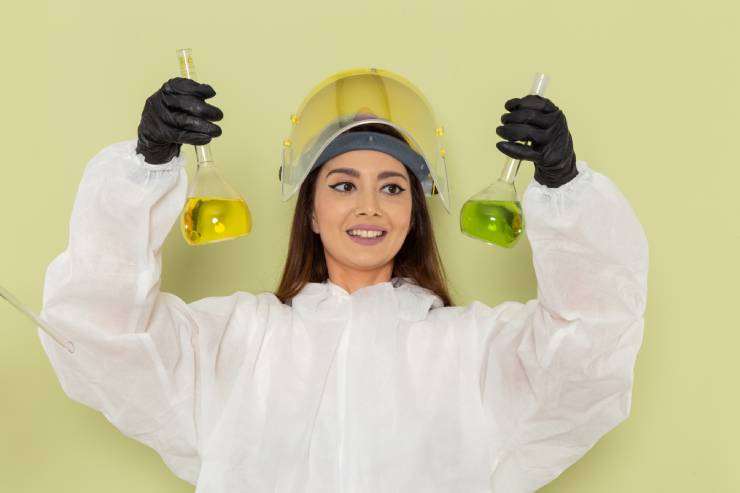 Our team working together